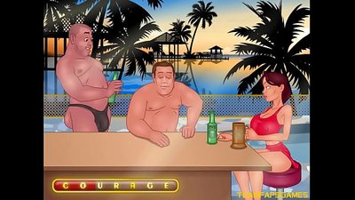 Plaziace sa medicínske dieťa v bdsm rezorte